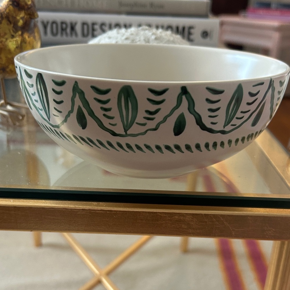 Fitz and Floyd Sicily Green Bowl. Set of 4.
